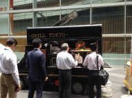 Grilled meat truck